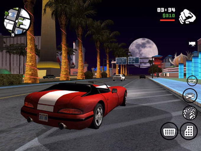 Is Grand Theft Auto San Andreas a mobile game?