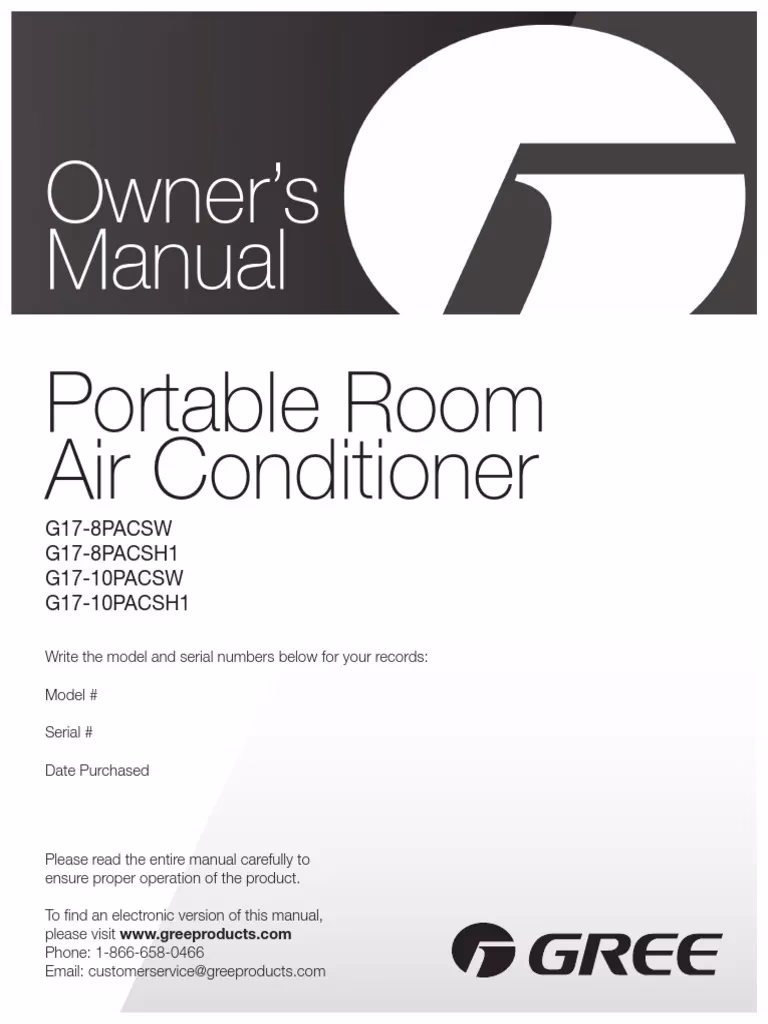 Who makes GREE air conditioners?