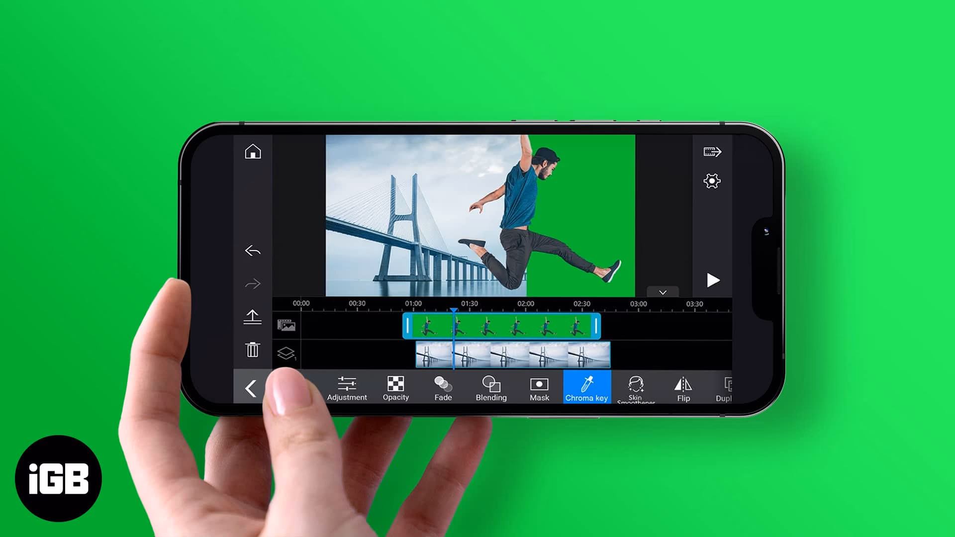 What is the best green screen app for iPad?