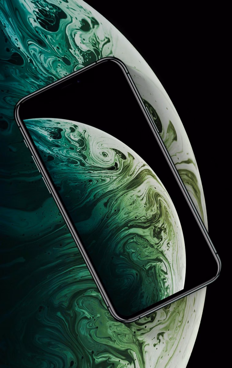Where can I find green iPhone wallpapers?