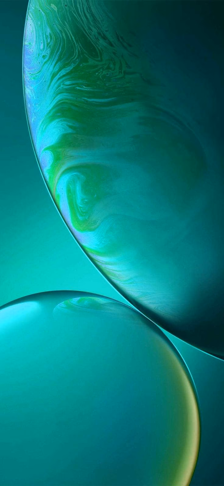 How many green iPhone wallpapers are there?