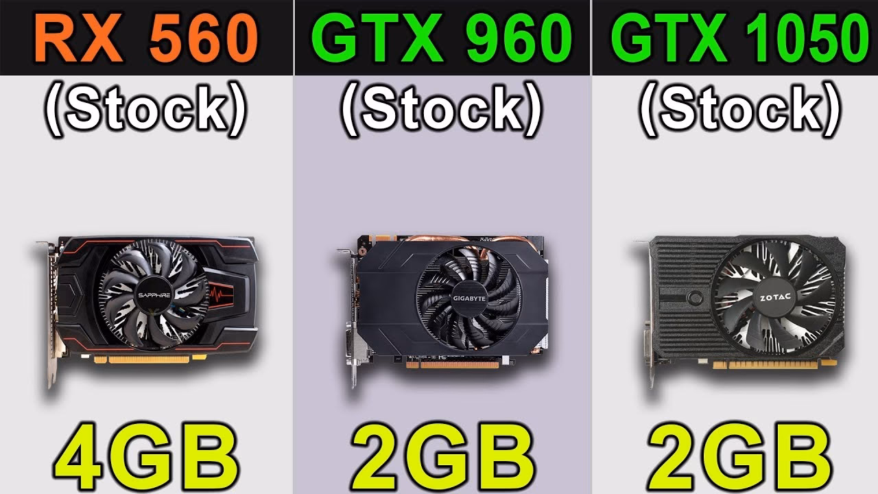What's better RX 560 vs GTX 1050?
