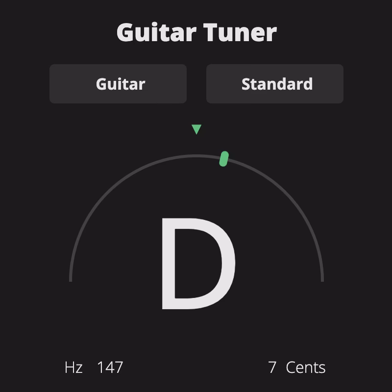 How to tune a guitar online?