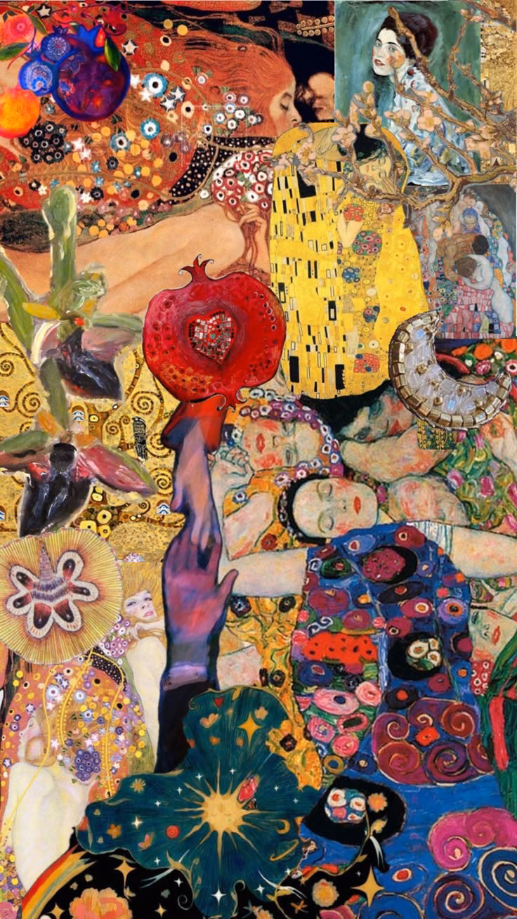How to make a Klimt wallpaper?
