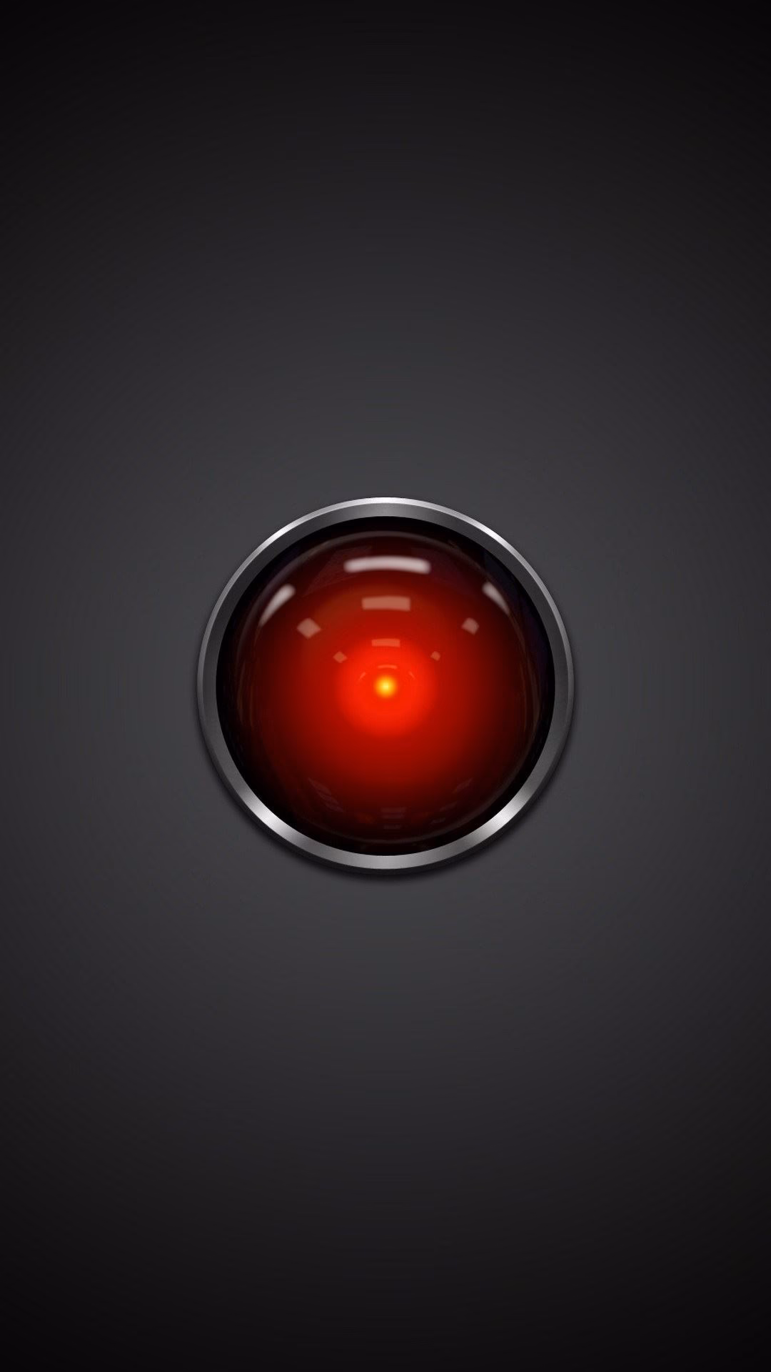 What is the size of HAL 9000 wallpaper on iOS?