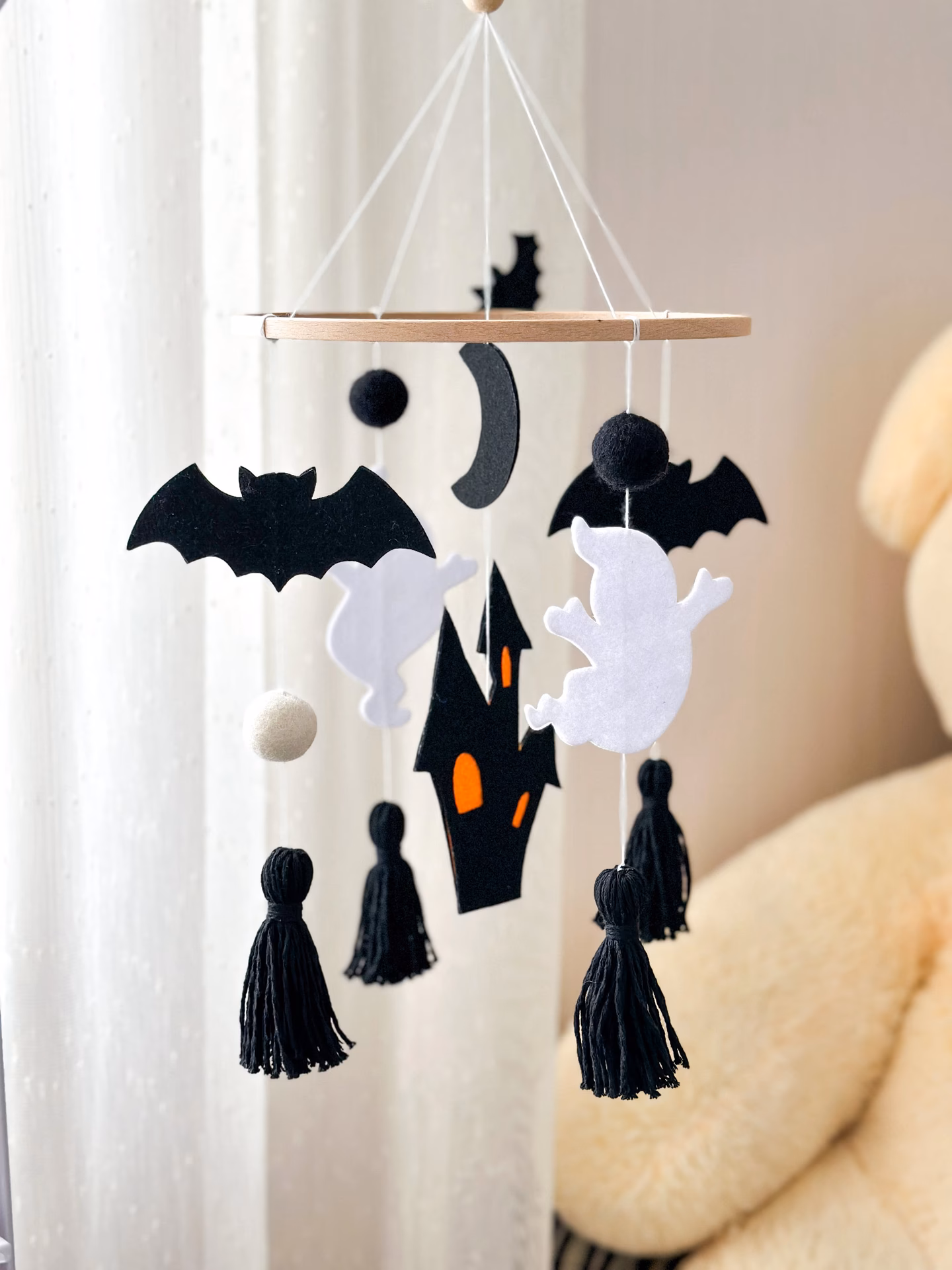 How many Halloween ornaments can I make for my mobile?