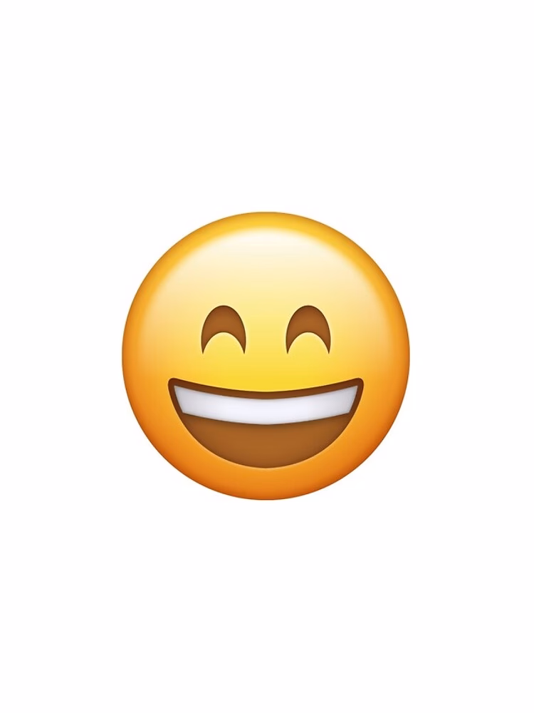 What are happy emojis?