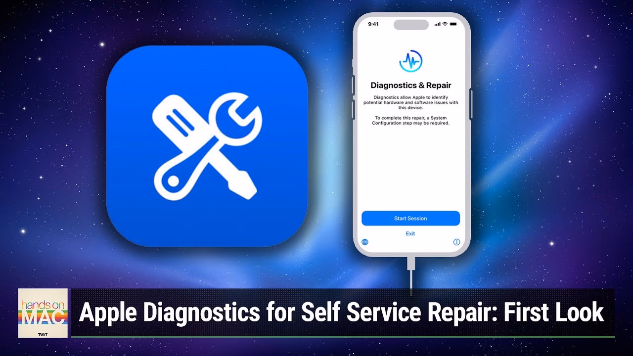 How do I use diagnostic tools on my iPhone & Mac?