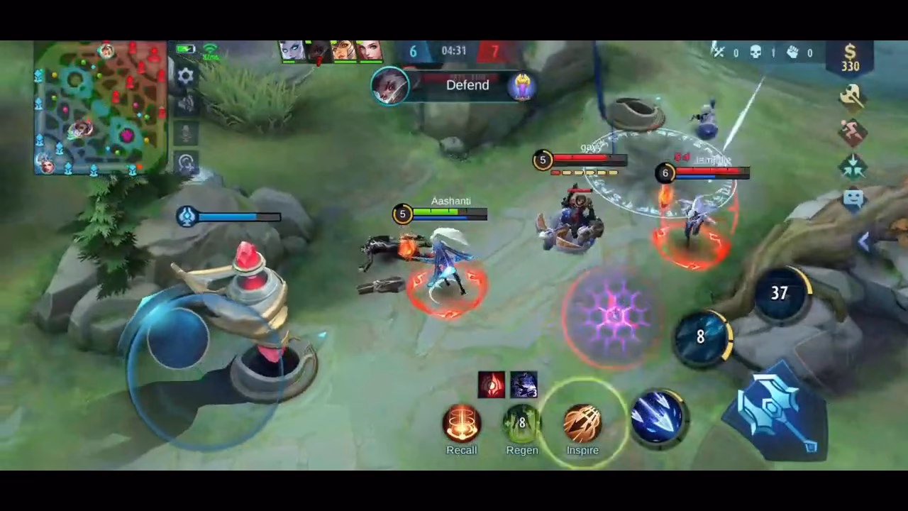 Why do I hear foreign words in Mobile Legends?