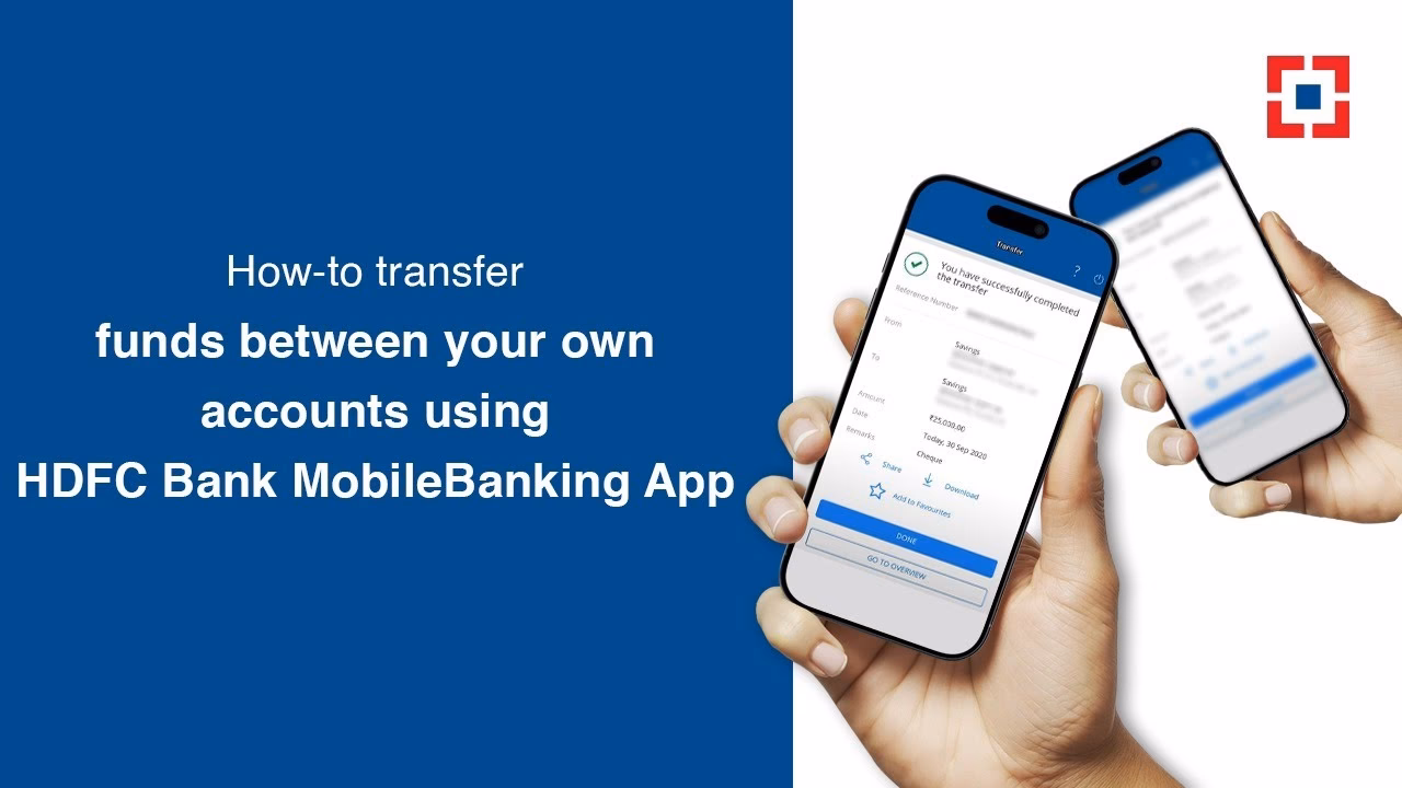 How to initiate Neft transfer in HDFC mobile banking?