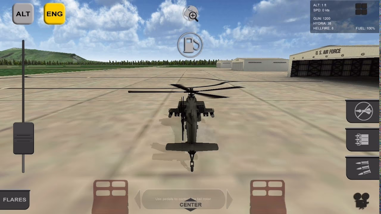 How do you complete a helicopter game?
