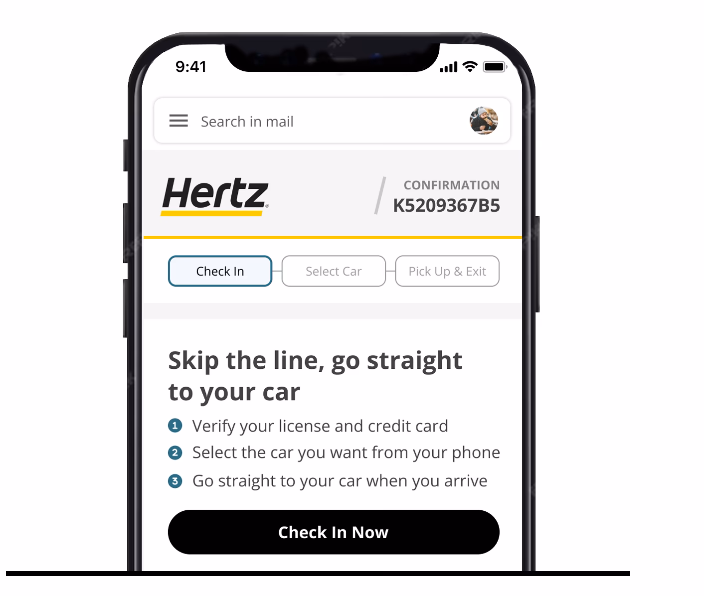Does Hertz have a car rental app?