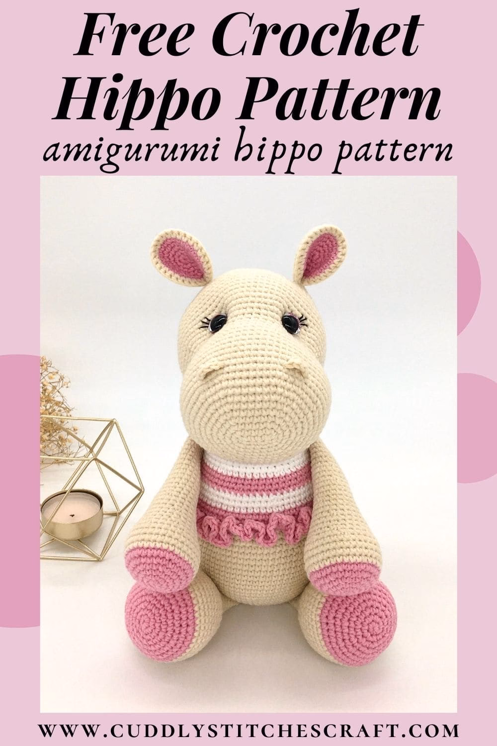 Can You crochet Hippo stuffed animals?