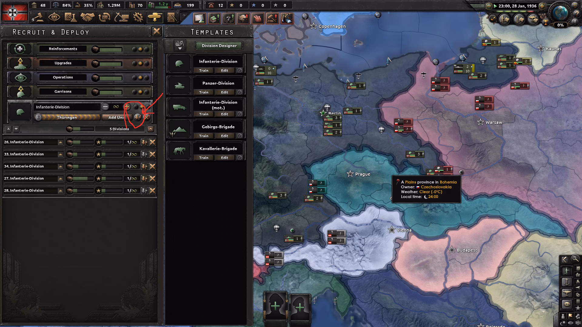 What is mobilization speed?