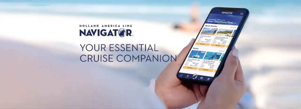 How big is Holland America Line navigator?