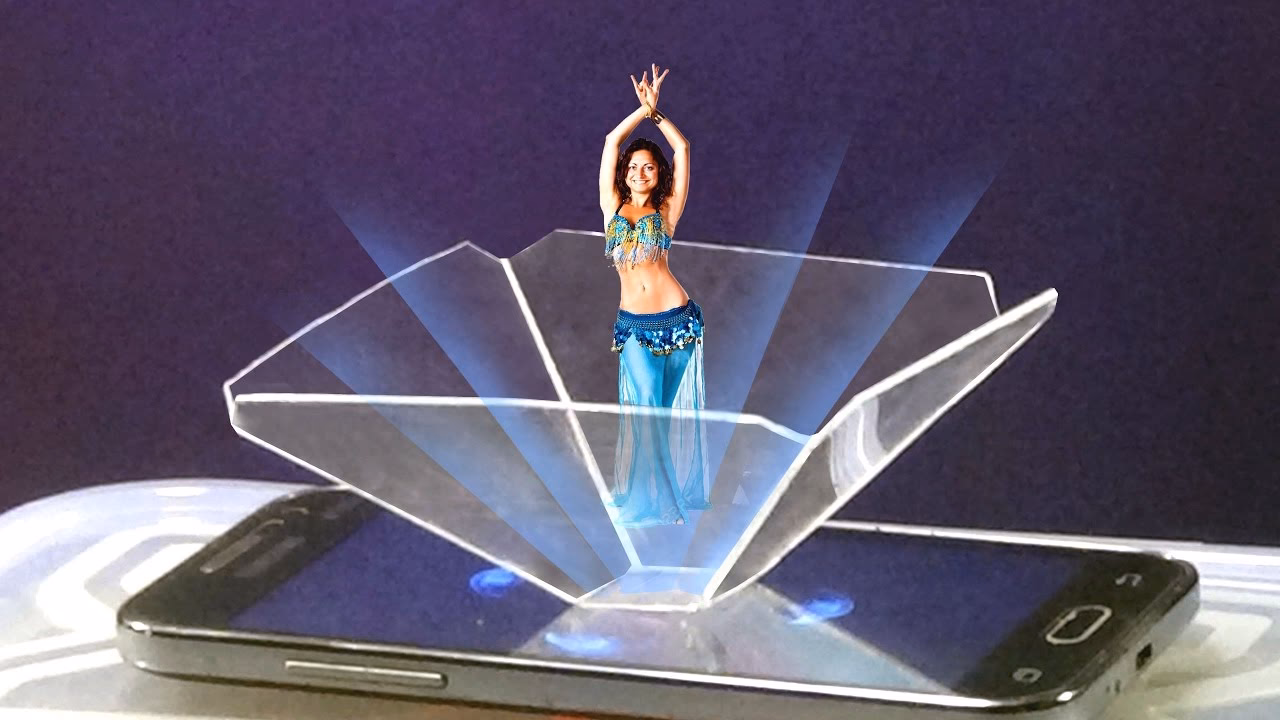 Can a smartphone be a holographic display?