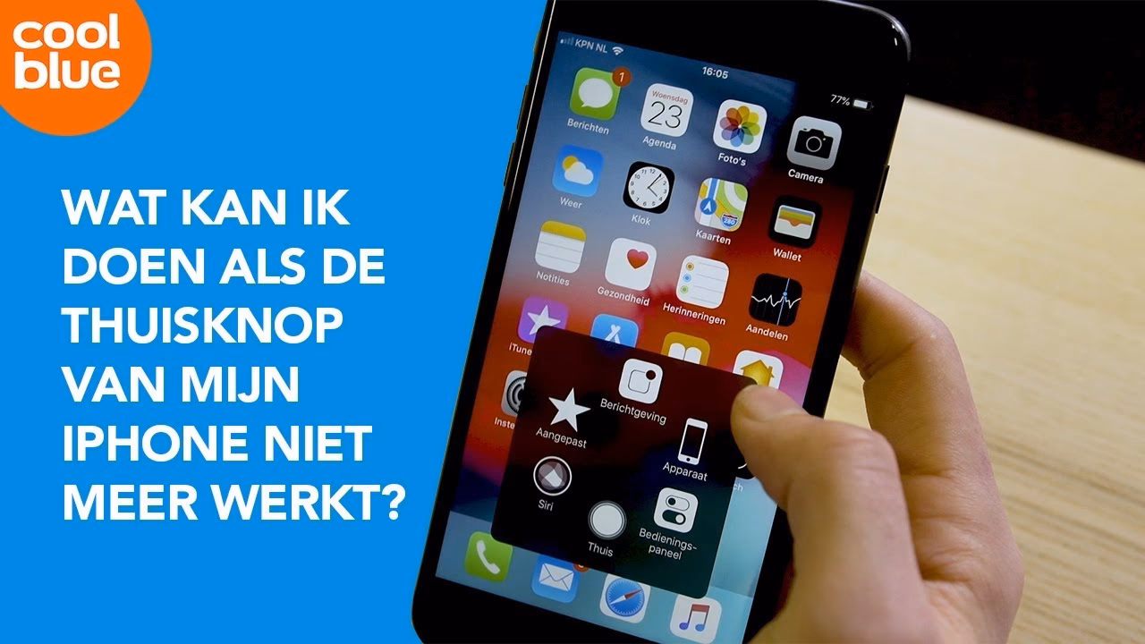 Waarom werkt de homeknop van je iPhone niet?