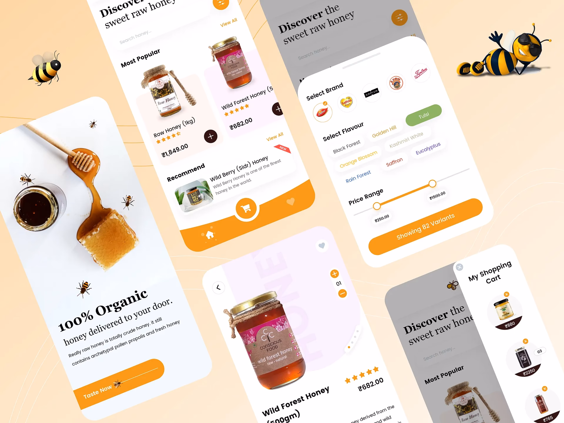 Does honey have a mobile app?