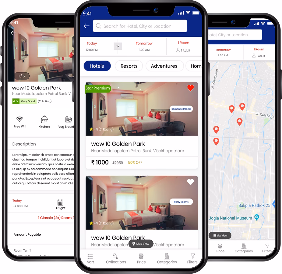 How to develop a hotel app?