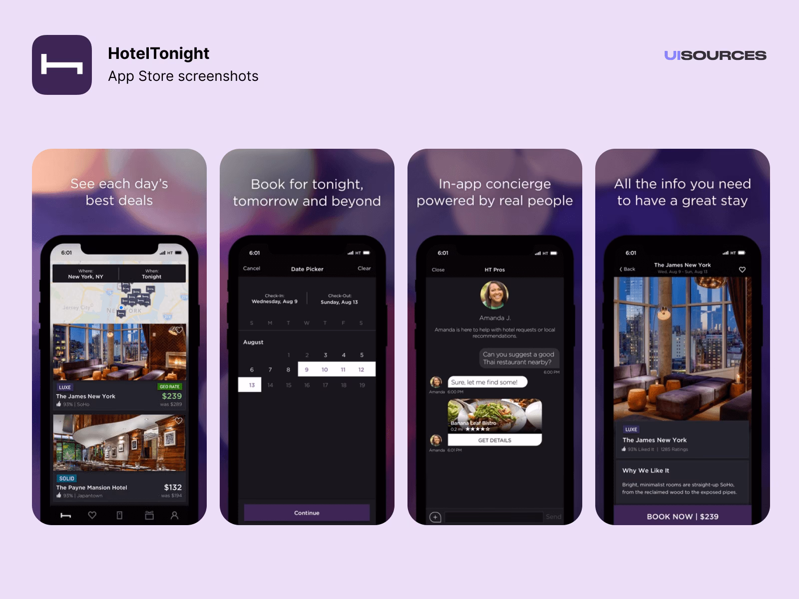 What is the HotelTonight booking app?