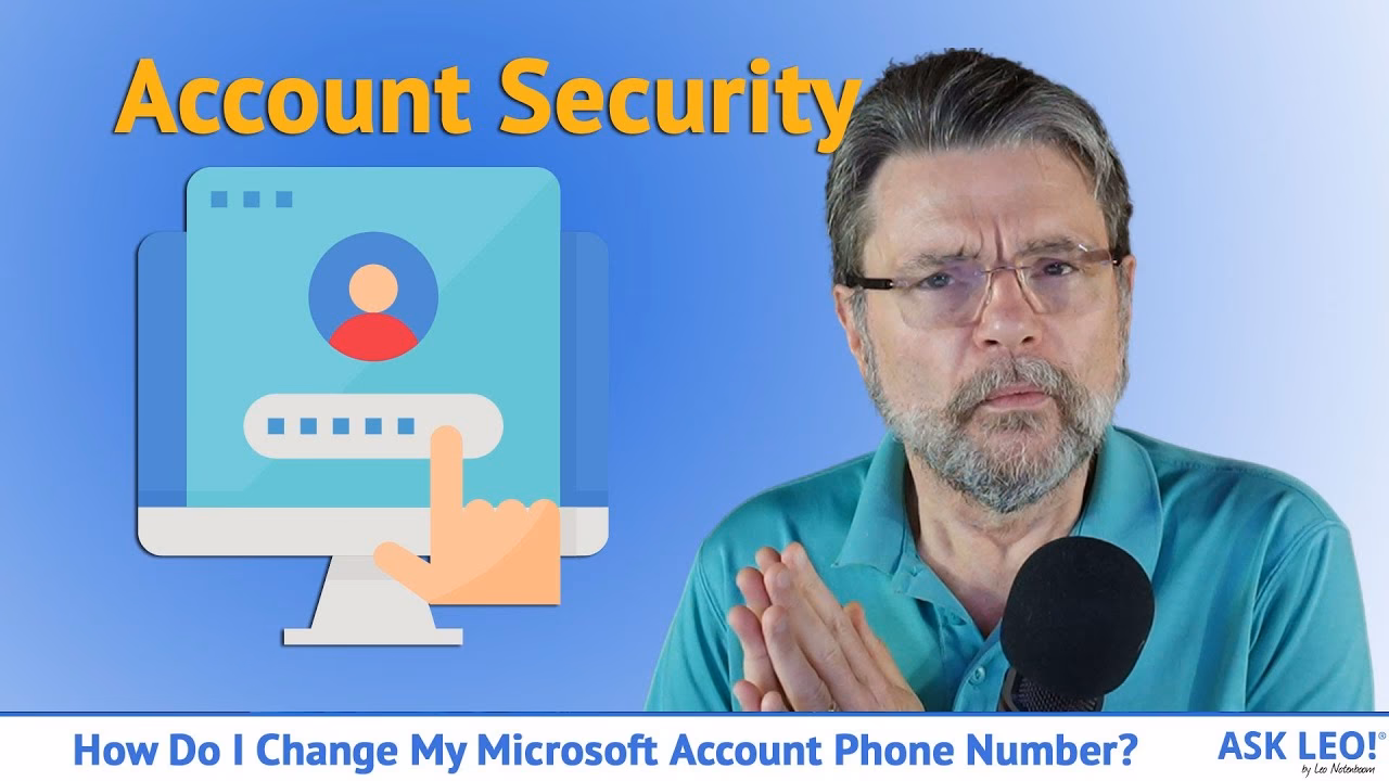 How do I change my phone number in Windows 10?