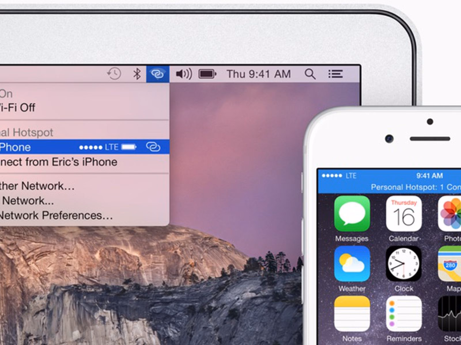 How to connect a Mac to a Personal Hotspot?