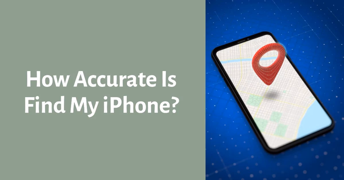 How does 'find my iPhone' affect location tracking?
