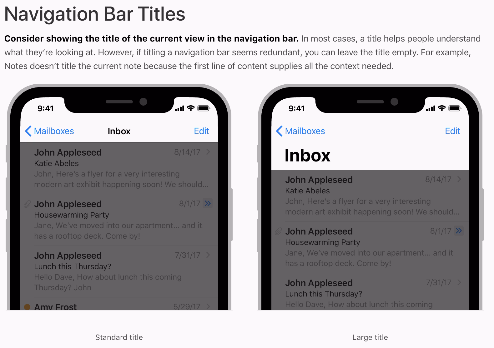 How tall is a status bar on iPhone X?