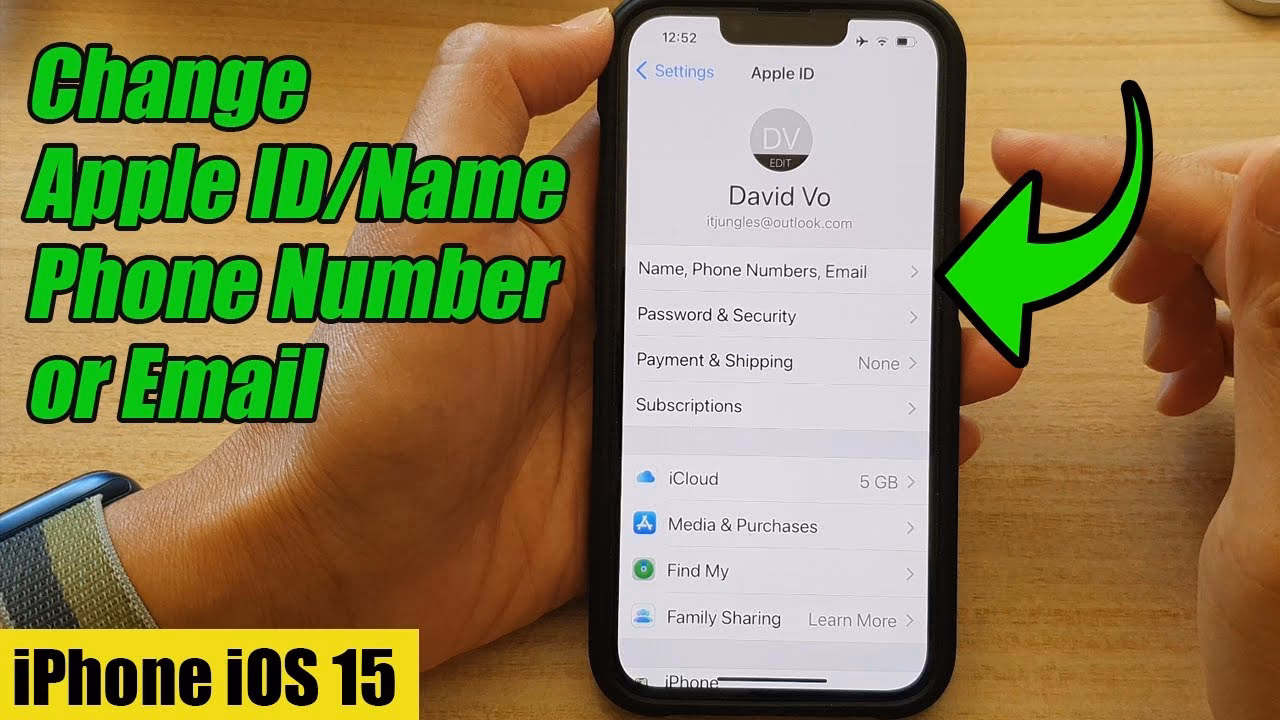How do I Change my Apple ID email?