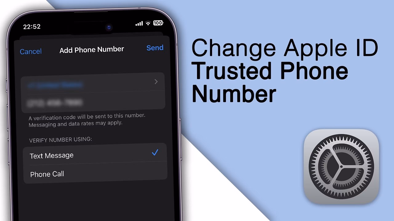How do I remove a trusted number from my Apple ID?