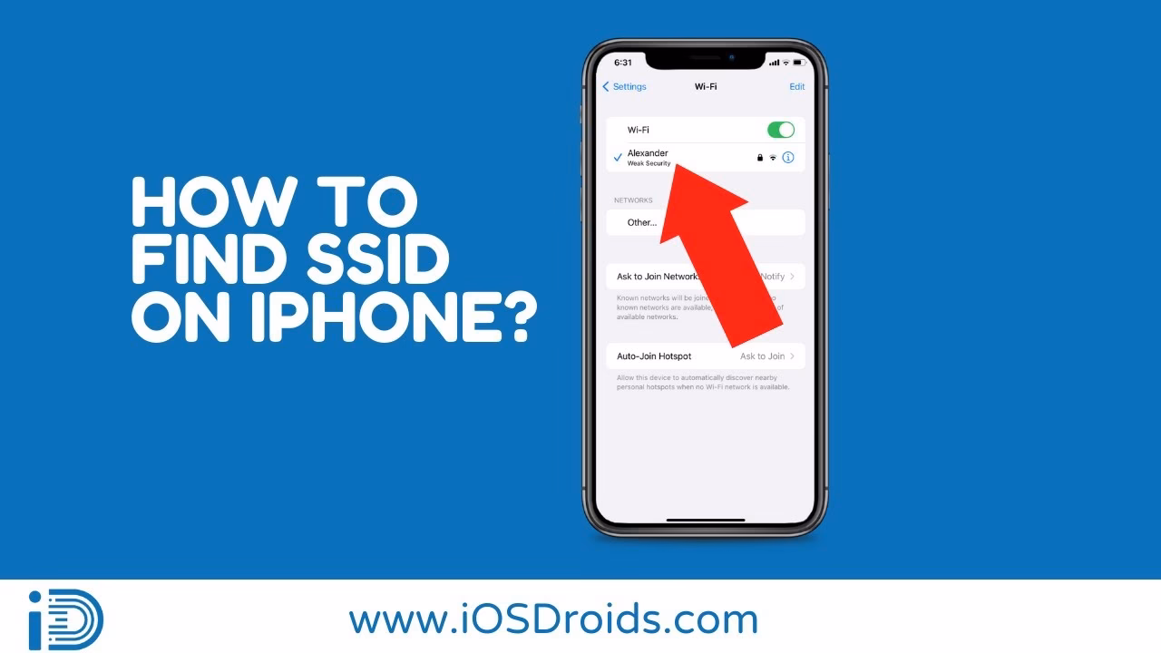 How to change SSID on iPhone?