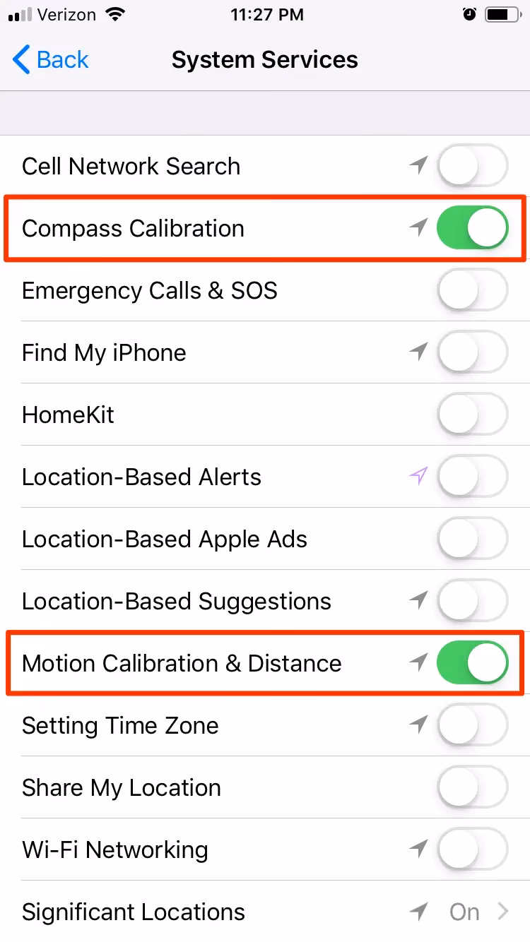 Can I calibrate the sensitivity of my iPhone touch screen?