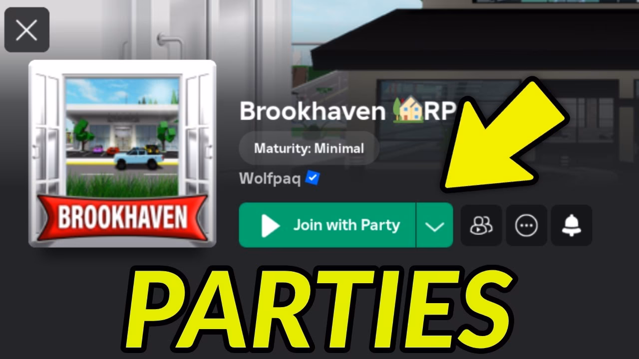 How do I enable party chat on Roblox?