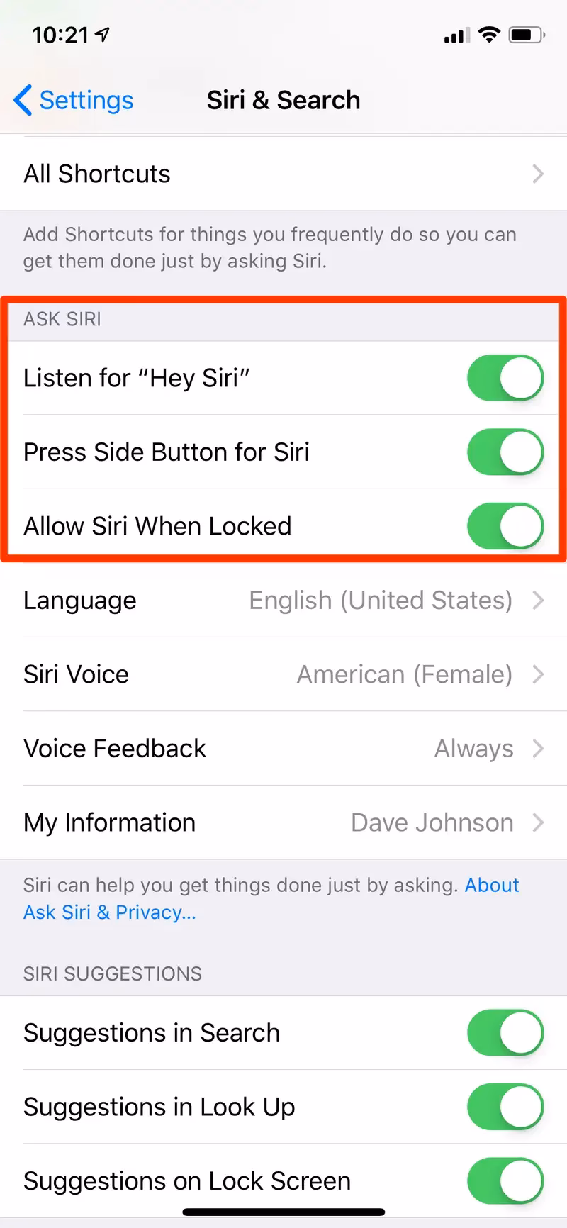How do I Turn on Siri on my iPhone?