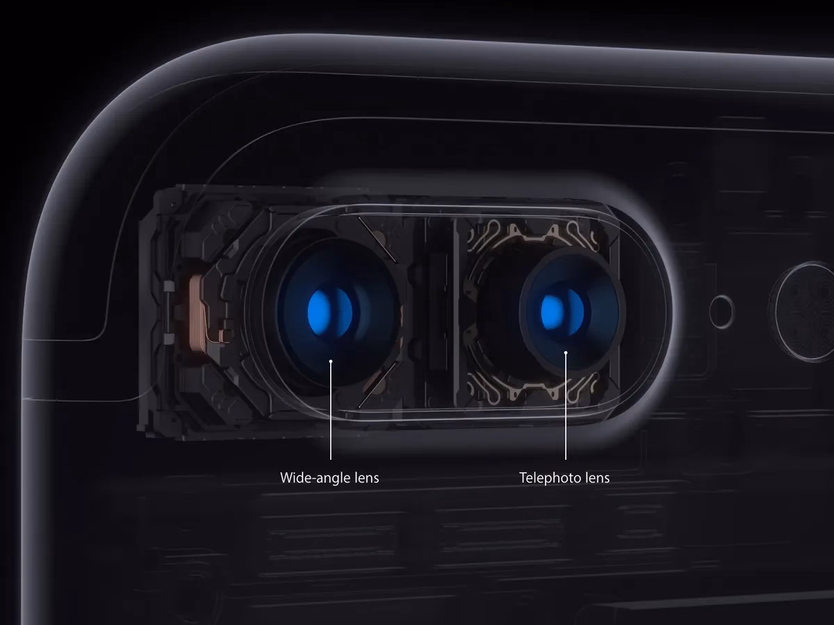 Does the iPhone 7 Plus have a telephoto camera?