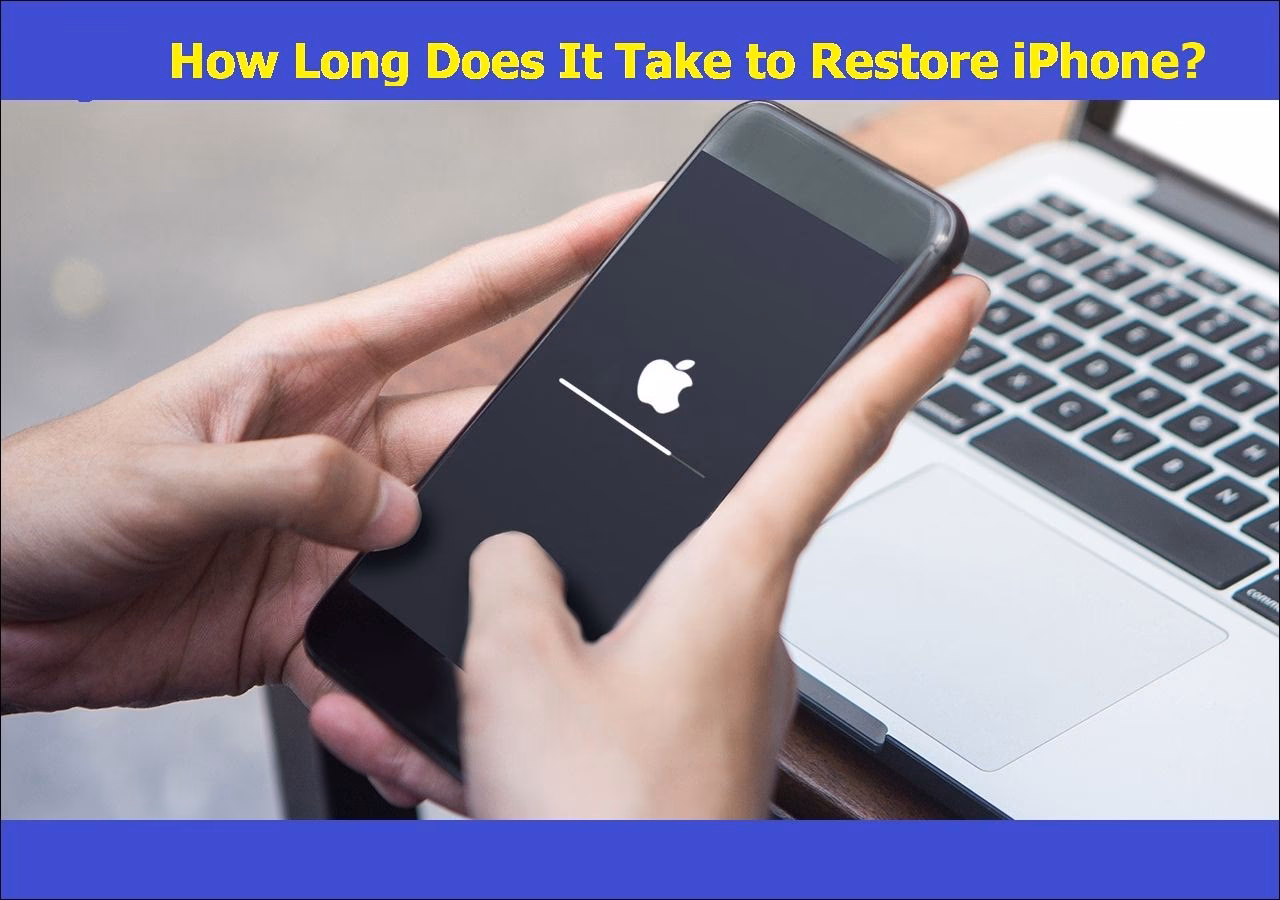 How long does it take to restore iPhone from iCloud backup?