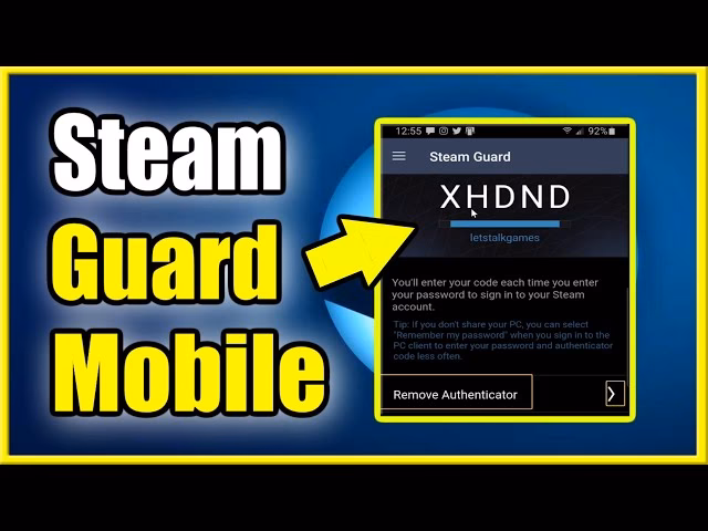 How do I authenticate my Steam mobile phone?
