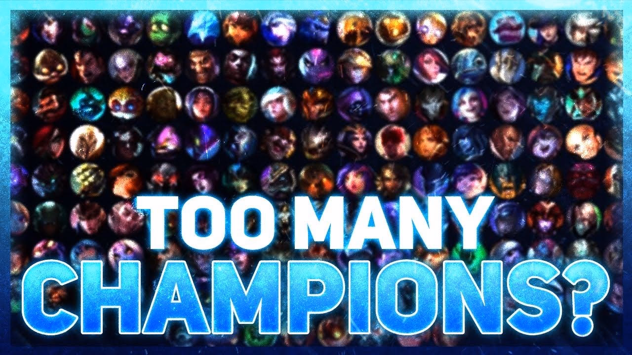 How many League of Legends Champions are there?