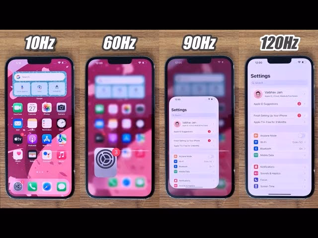 How fast does the iPhone 11 refresh?