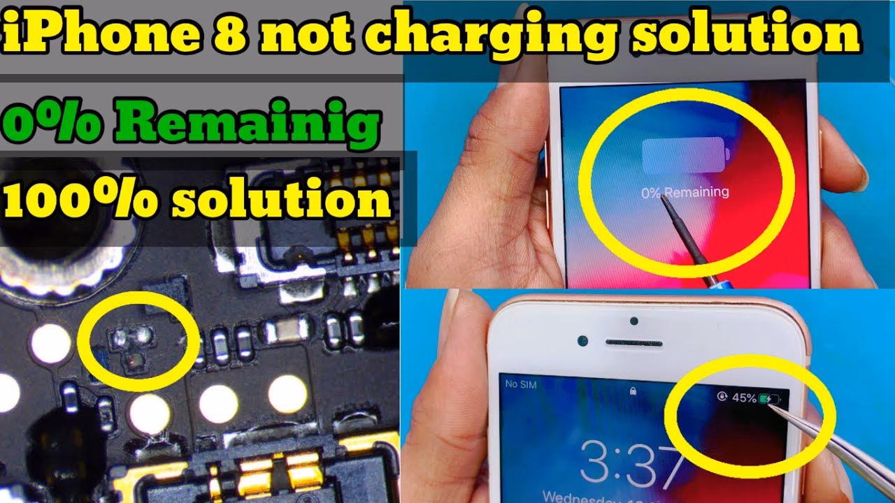 Why is my iPhone 8 Plus not charging?