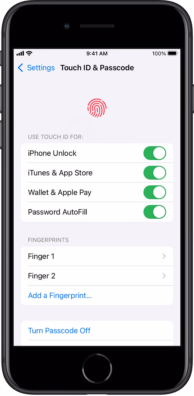 Can I add fingerprints to my iPhone 11?