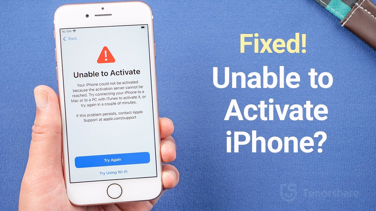 How to activate iPhone without SIM card?
