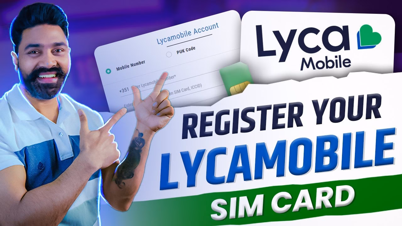 How to activate Lyca mobile SIM?
