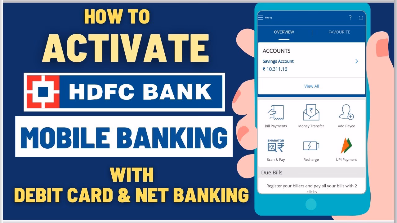 What happens if I change my mobile number HDFC Bank?