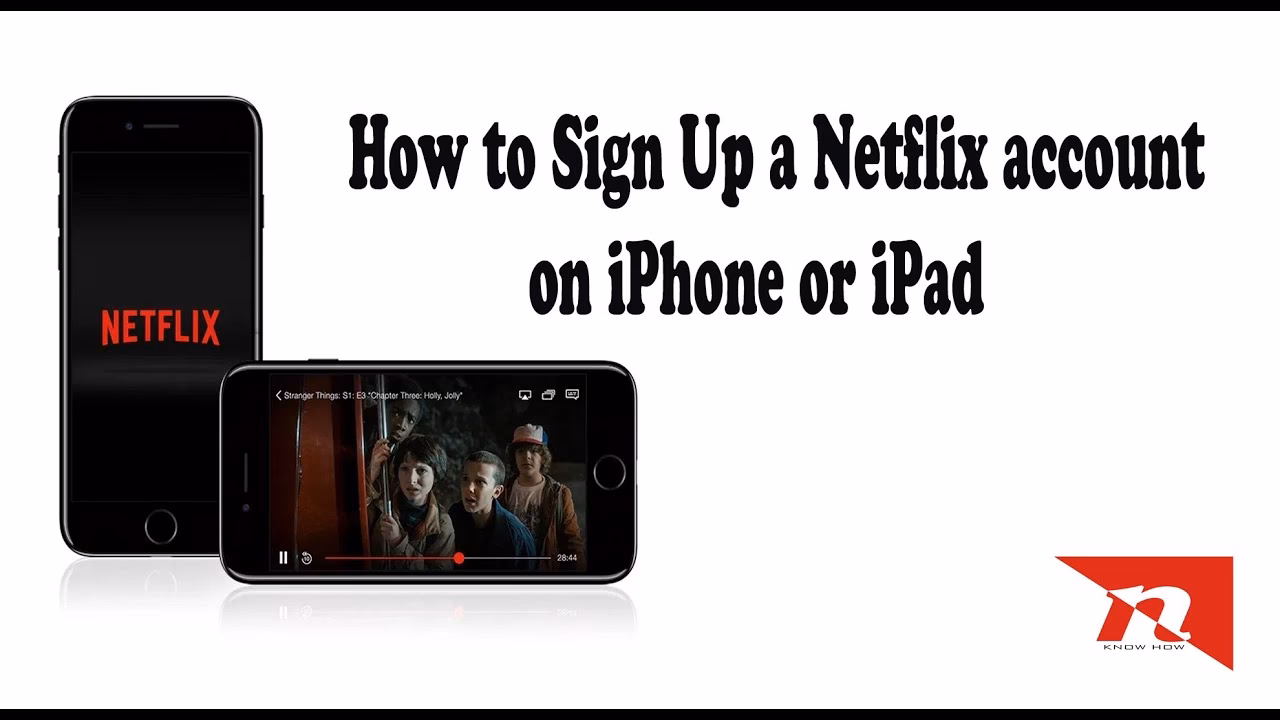 How do I sign up for Netflix on my TV?