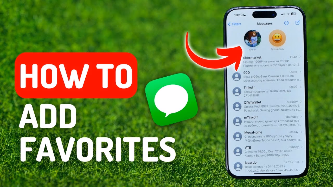 How to make someone a favorite on iPhone?