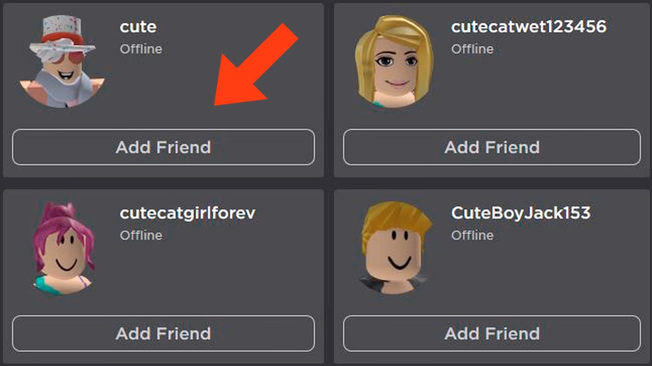 How do I send a friend request on Roblox?