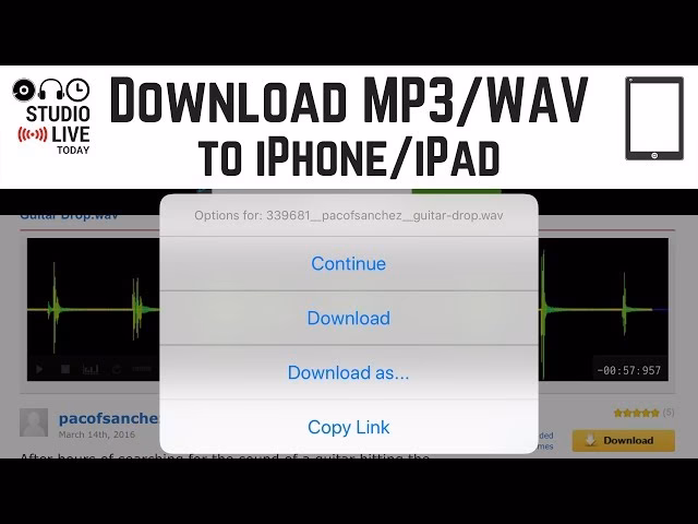 How to play WAV files on iPhone?