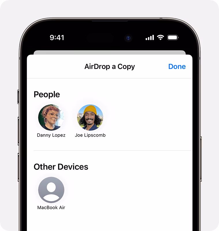 What is airdrop on iPhone?
