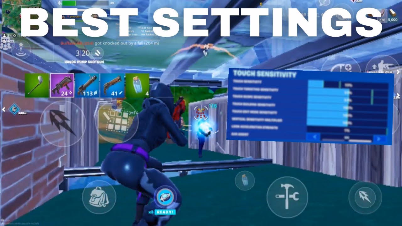 How do you build a fortnite game on a mobile device?